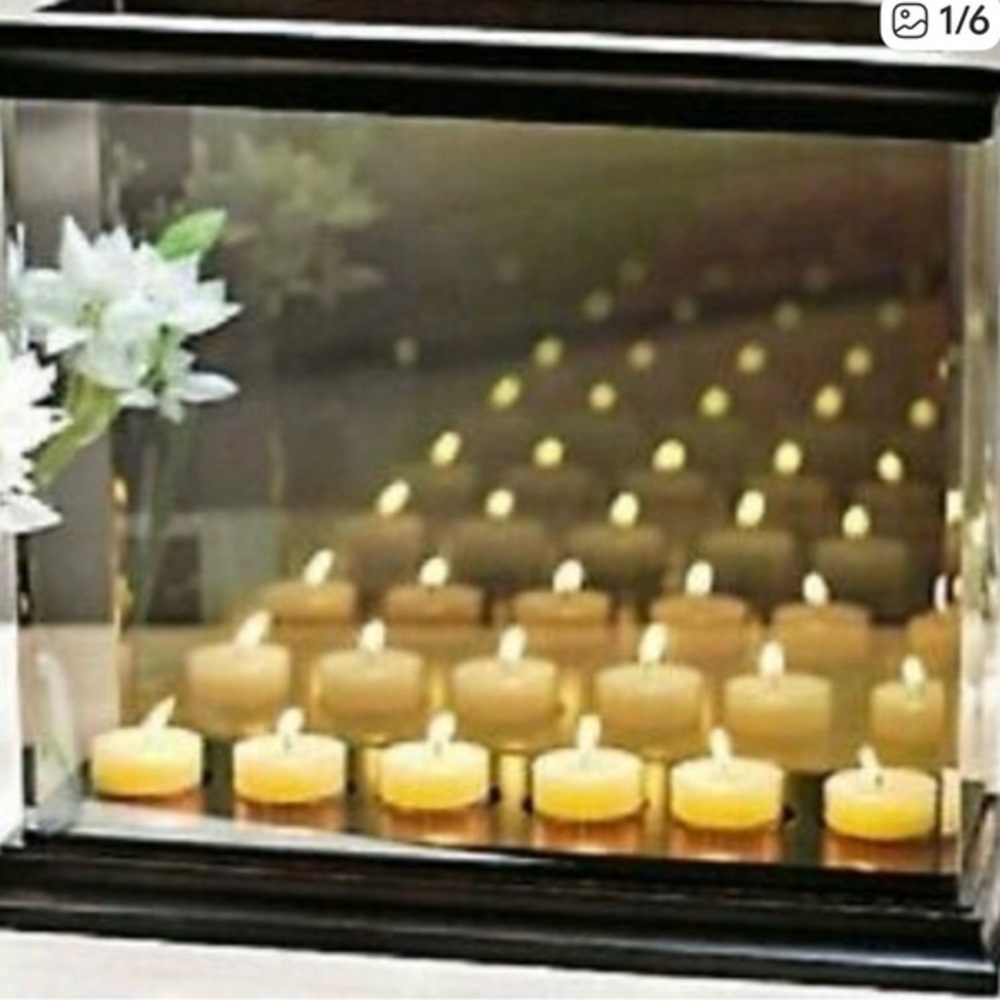 NIB Partylite Infinite Reflections Candle Holder